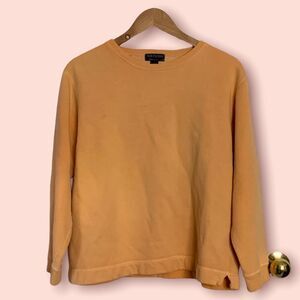 Non-Fiction Orange Pull Over Sweater